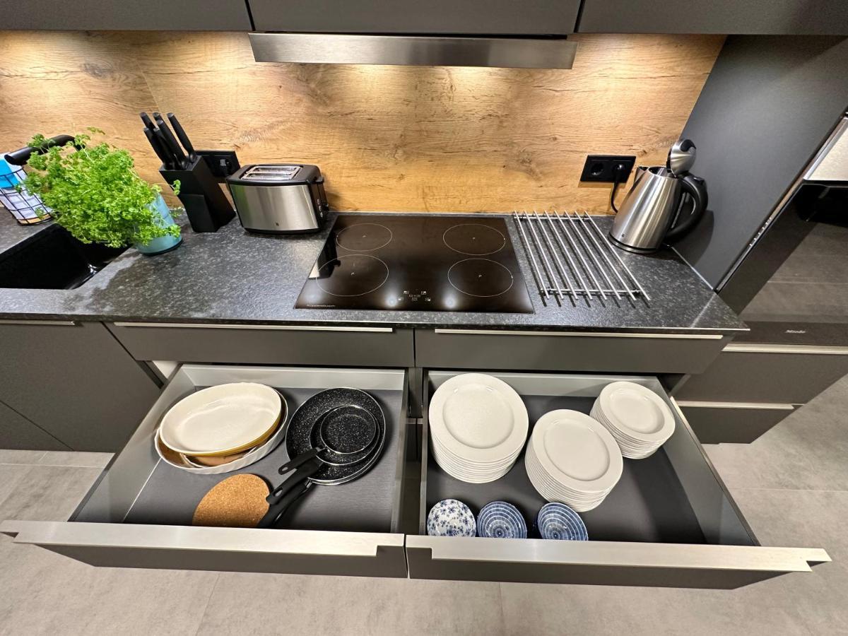 Luxurioeses Apartment Direkt Am Kanal 125 M² - Youpartments Munster  Bagian luar foto